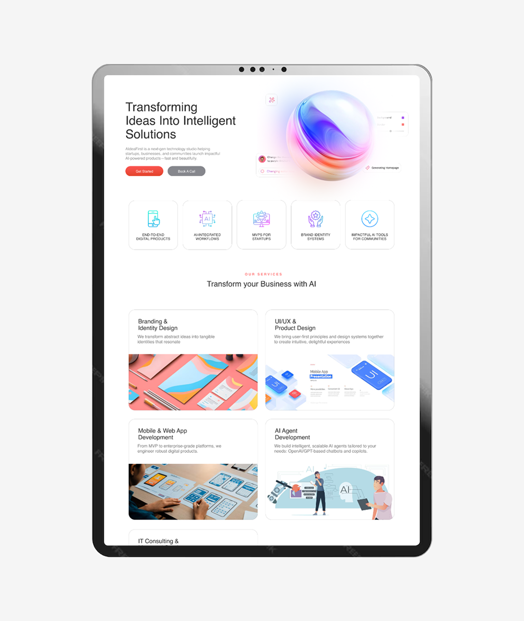 Aideafirst Visual Strategy