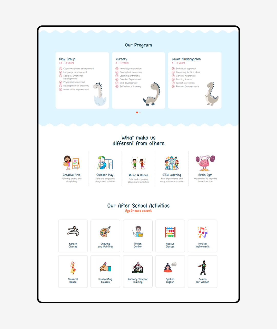 Early Childhood Education UI
