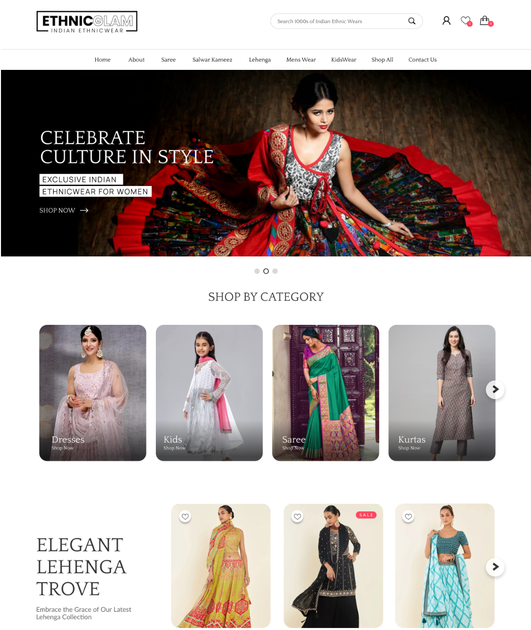 Ethnic Glam Brand Identity