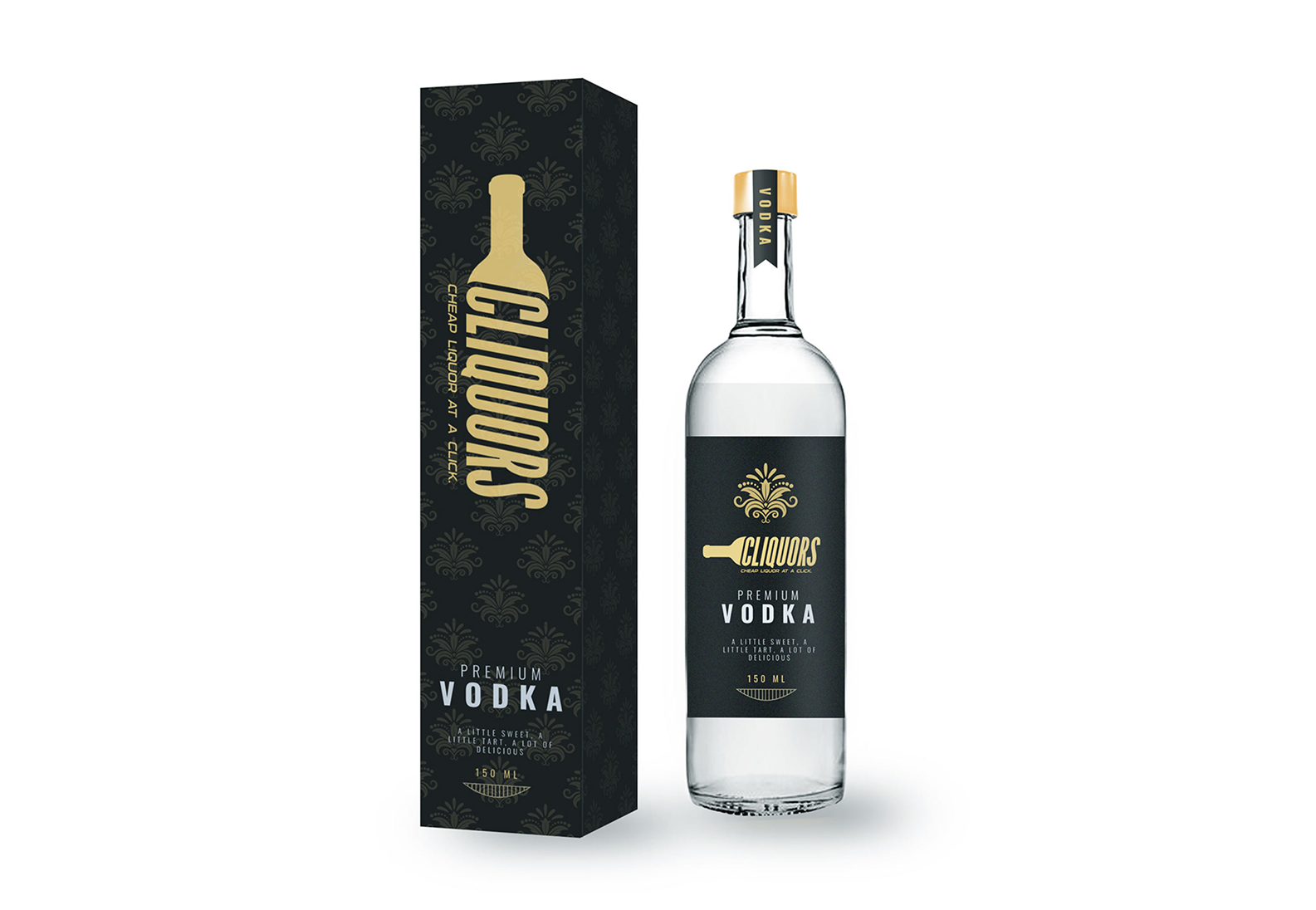 Liquor Bottle Design